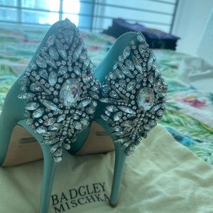 Badgley Mischka Kiara Embellished Heels